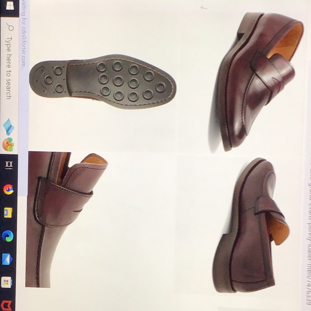 New Warfield & Grand Bourbon Evans Penny Loafer Men size 11.5